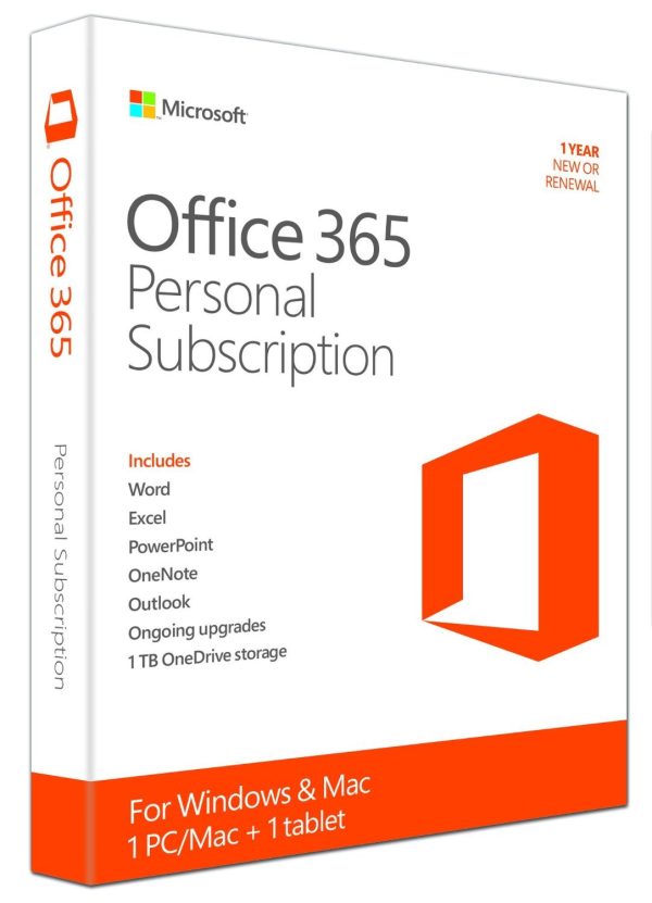 Microsoft Office 365 Personal 1 Year