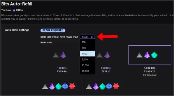 Twitch Bits 1500 - Image 3