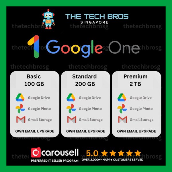 Google Drive 200GB 1-Year Plan - Image 2